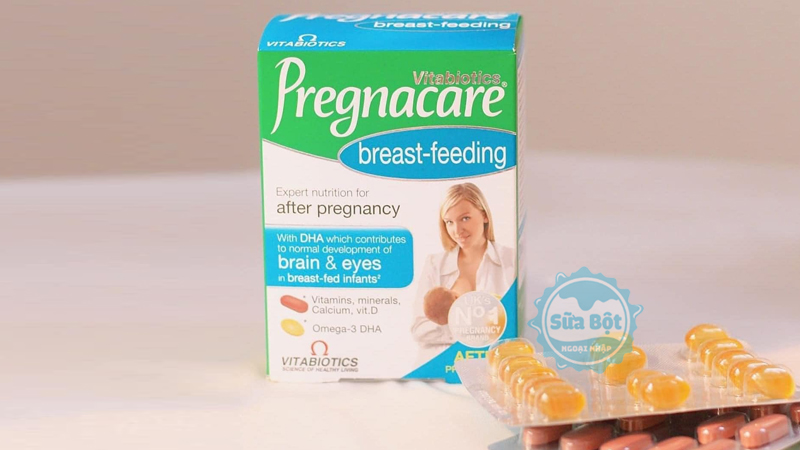 Pregnacare Breastfeeding cung cấp nhiều dưỡng chất tăng đề kháng cho mẹ, đem đến nguồn sữa chất lượng cho bé