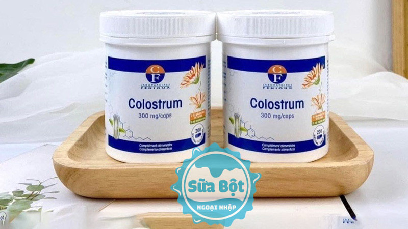 Fenioux Colostrum có xuất xứ từ nước Pháp được sản xuất từ nguồn sữa lấy từ bò mẹ trong 48 - 72 giờ sau khi sinh