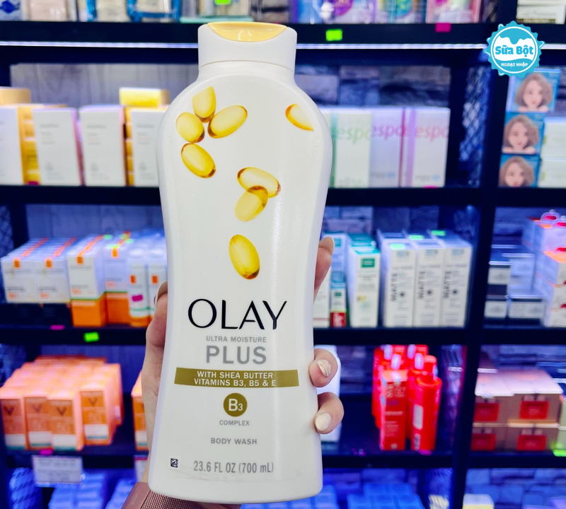 Ưu điểm nổi bật của sữa tắm Olay Ultra Moisture Plus của Mỹ 700ml