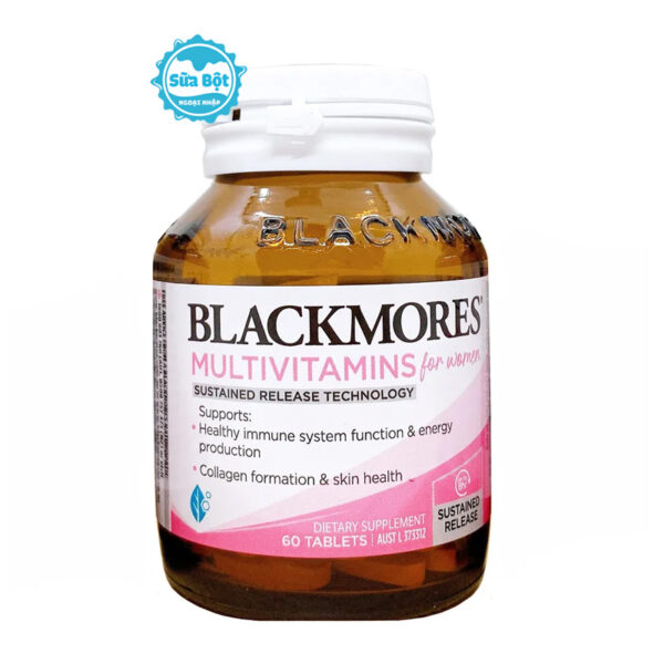 Viên uống Blackmores Multivitamins For Women Úc 60 viên