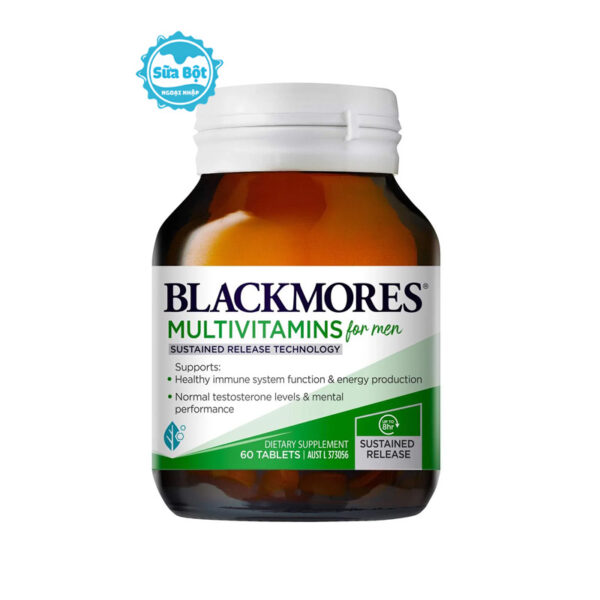 Viên uống Blackmores Multivitamins For Men Úc 60 viên