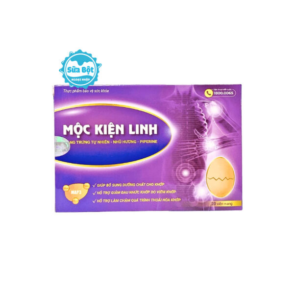 Viên uống Mộc Kiện Linh giảm đau nhức khớp 20 viên