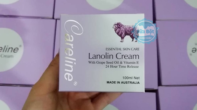 Kem Careline Lanolin Cream mua chính hãng ở Sữa Bột Ngoại Nhập với giá tốt