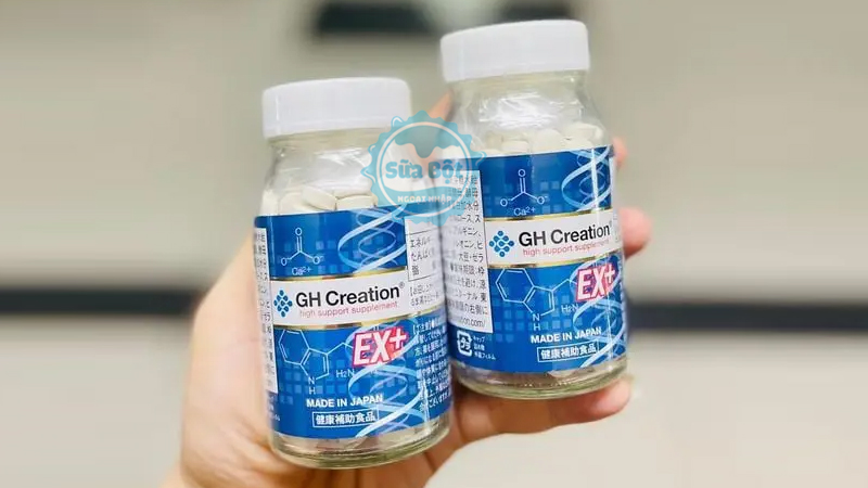 Viên uống GH Creation EX+ mua sắm chuẩn hàng Nhật tại Sữa Bột Ngoại Nhập