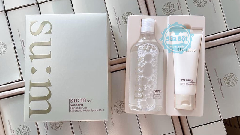 Set nước tẩy trang Sum37 400ml tặng sữa rửa mặt 100ml mua chính hãng tại Sữa Bột Ngoại Nhập