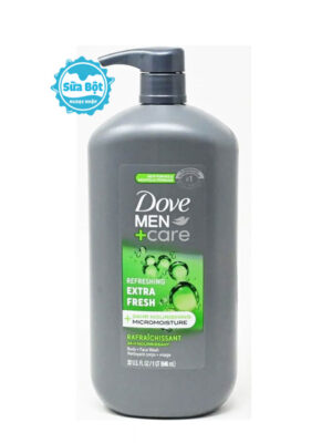 Sữa tắm Dove Men+Care Extra Fresh Body and Face Wash cho nam Mỹ 946ml