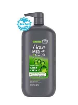 Sữa tắm Dove Men+Care Extra Fresh Body and Face Wash cho nam Mỹ 887ml