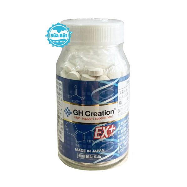 Viên uống GH Creation EX+ tăng chiều cao Nhật Bản 270 viên