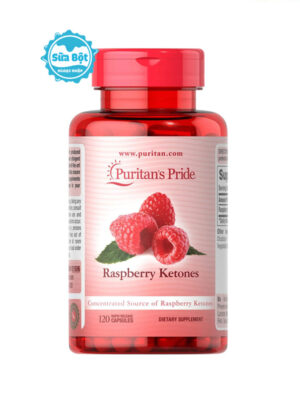 Viên uống Puritan's Pride Raspberry Ketones hỗ trợ giảm cân Mỹ 120 viên