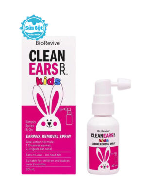 Xịt tan ráy tai cho bé Clean Ears Kids Úc 30ml