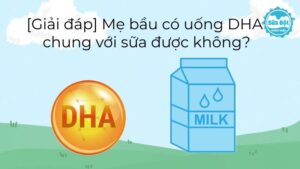 [Giải đáp] Mẹ bầu có uống DHA chung với sữa được không?