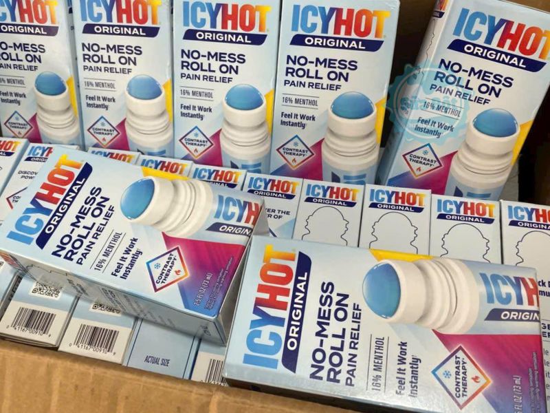 Dầu nóng dạng lăn Icy Hot Original No Mess Pain Relief Roll On nên sử dụng theo hướng dẫn Dầu nóng dạng lăn Icy Hot Original No Mess Pain Relief Roll On nên sử dụng theo hướng dẫn