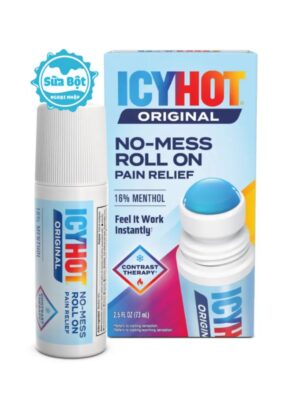 Dầu nóng dạng lăn Icy Hot Original No Mess Pain Relief Roll On Mỹ 73ml
