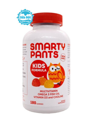 Kẹo dẻo Vitamin Smarty Pants Kids Formula cho bé Mỹ 180 viên