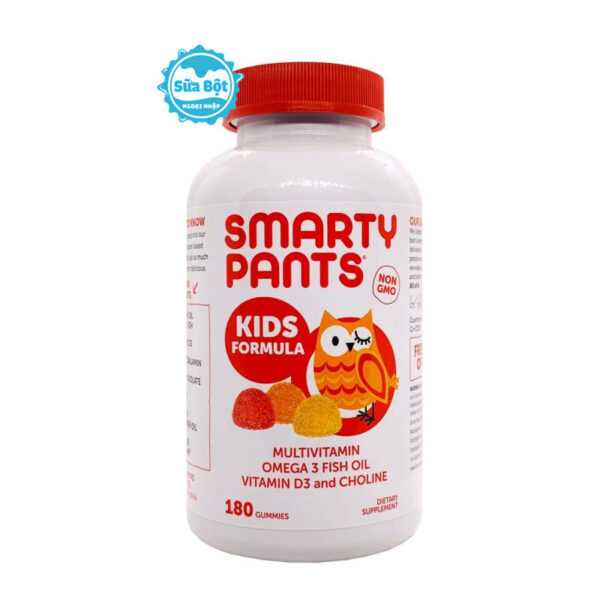 Kẹo dẻo Vitamin Smarty Pants Kids Formula cho bé Mỹ 180 viên