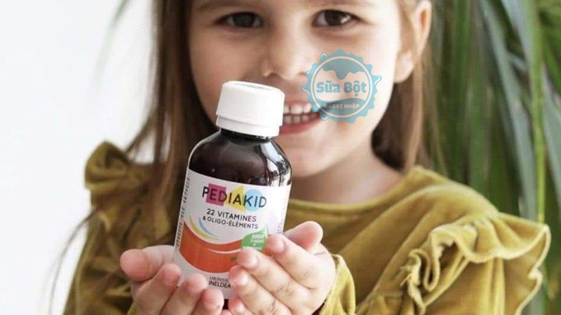 Siro Pediakid 22 Vitamines dùng liều lượng theo độ tuổi của mỗi bé