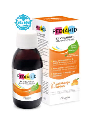 Siro Pediakid 22 Vitamines bổ sung vitamin, khoáng chất cho bé Pháp 125ml