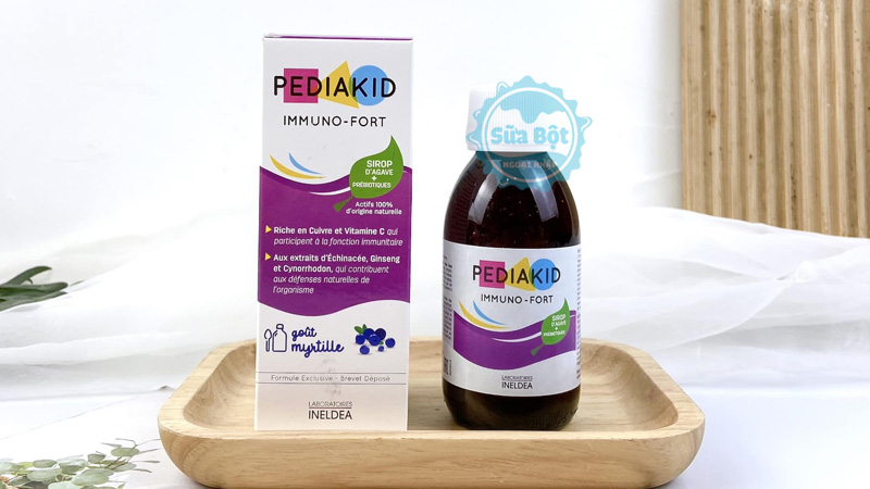 Siro PediaKid Immuno-Fort tăng cường hệ thống miễn dịch cho trẻ nhỏ