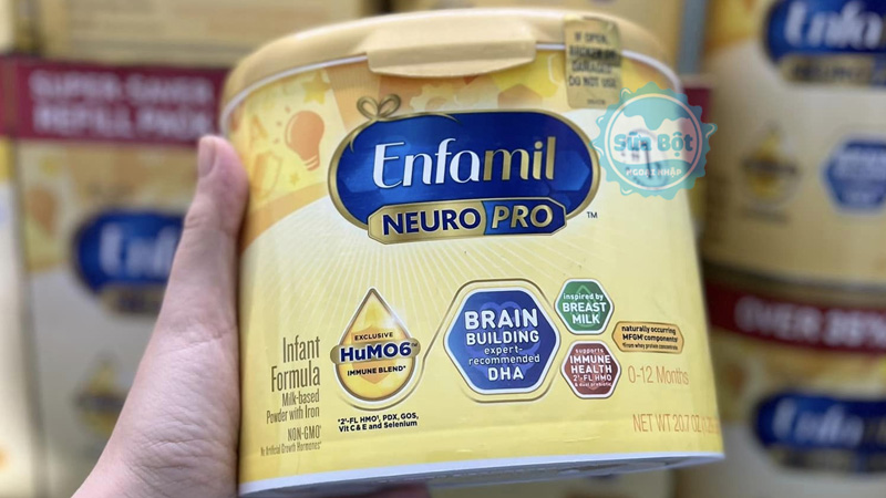 Sữa Enfamil Neuropro Infant Formula giúp tăng cường hệ miễn dịch, hỗ trợ phát triển trí não cho bé