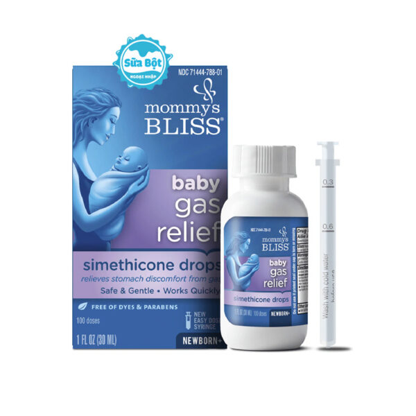 Tiêu ga Mommy's Bliss Baby Gas Relief cho bé của Mỹ 30ml