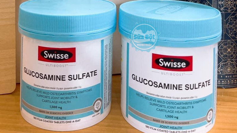 Viên uống Swisse Glucosamine Sulfate 1500mg mua chính hãng tại Sữa Bột Ngoại Nhập