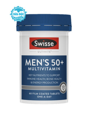 Vitamin tổng hợp Swisse Men's Ultivite 50+ Multivitamin cho nam giới Úc 60 viên