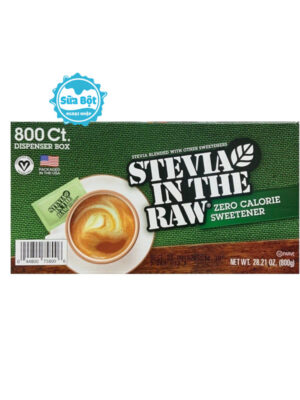 Đường ăn kiêng Stevia In The Raw Zero Calories Mỹ hộp 800 gói