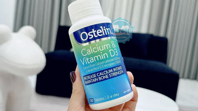 Canxi Ostelin cho bà bầu ở 3 tháng giữa thai kỳ là 1 viên mỗi ngày