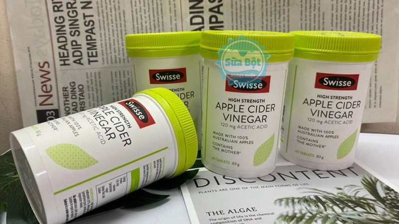 Swisse Apple Cider Vinegar giảm tích tụ mỡ thừa, cho bạn có vóc dáng thon gọn như mong muốn