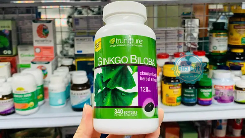 Trunature Ginkgo Biloba 120mg yên tâm sử dụng với thành phần lành tính, không có chất bảo quản