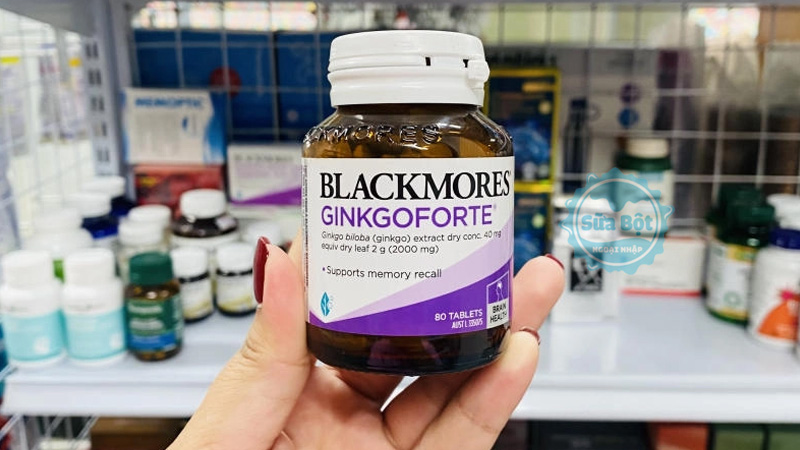 Blackmores Ginkgo Forte hỗ trợ chức năng nhận thức, ngừa bệnh về hệ thần kinh