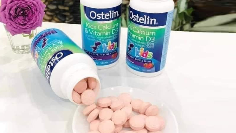 Viên nhai canxi Ostelin Kids Calcium & Vitamin D3 nên đọc và dùng theo hướng dẫn