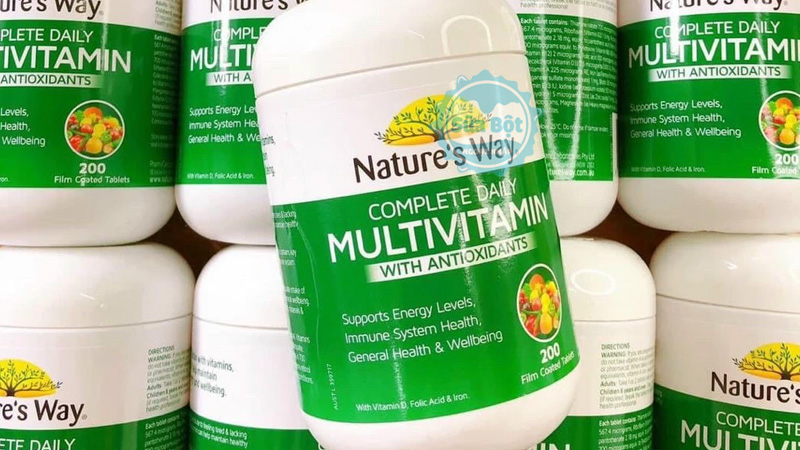 Vitamin tổng hợp Nature's Way Complete Daily Multivitamin mua chính hãng ở Sữa Bột Ngoại Nhập