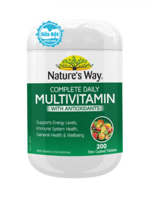 Vitamin tổng hợp Nature's Way Complete Daily Multivitamin Úc 200 viên