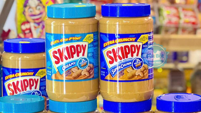 Bơ đậu phộng Skippy Creamy mịn và Skippy Super Chunk có hạt hấp dẫn, đáp ứng sở thích của mọi người