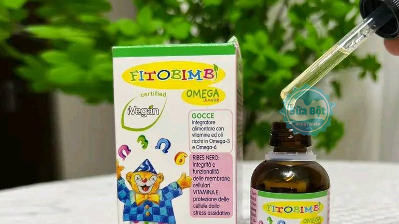 Fitobimbi Omega Junior chọn liều dùng phù hợp với từng trẻ