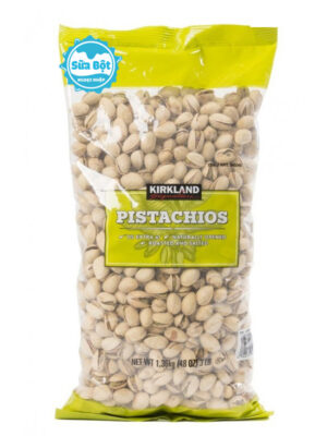 Hạt dẻ cười Kirkland Signature Pistachios của Mỹ 1.36kg