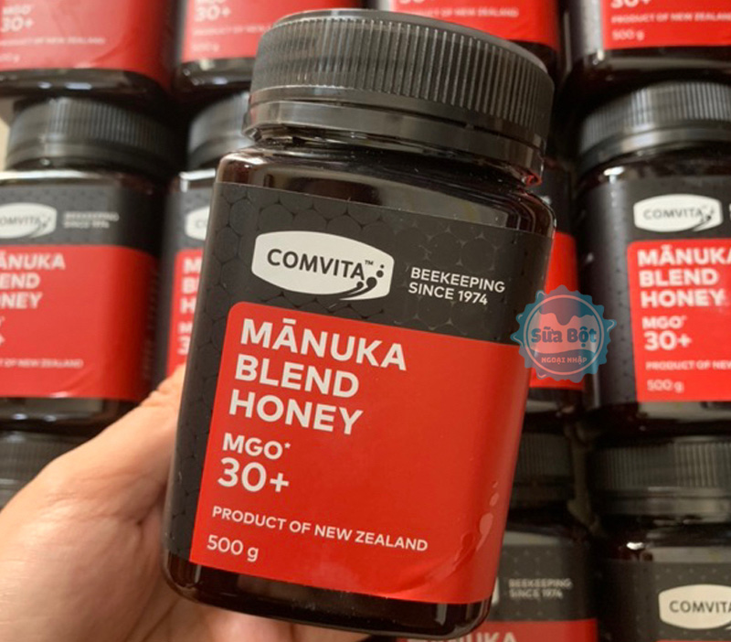 Mật ong Comvita Manuka Blend Honey MGO 30+500g có xuất xứ từ New Zealand 