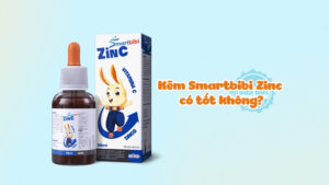 Review kẽm Smartbibi Zinc có tốt không? Uống lúc nào?