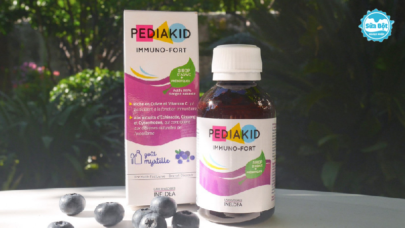 Siro PediaKid Immuno-Fort Pháp 125ml giúp tăng đề kháng cho bé