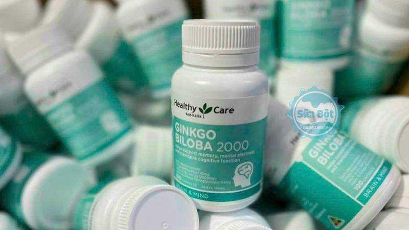 Viên uống Healthy Care Ginkgo Biloba 2000 của thương hiệu uy tín nước Úc - Healthy Care