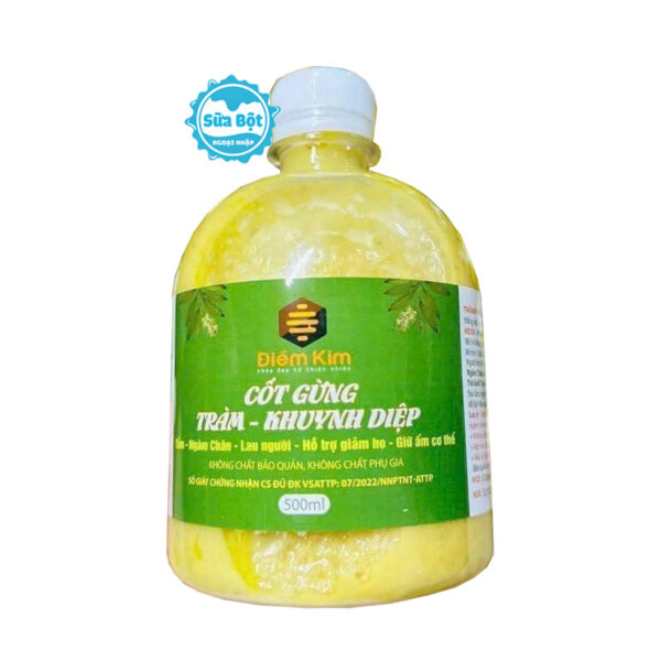 Cốt gừng tràm khuynh diệp Điềm Kim tắm bé, ngâm chân 500ml