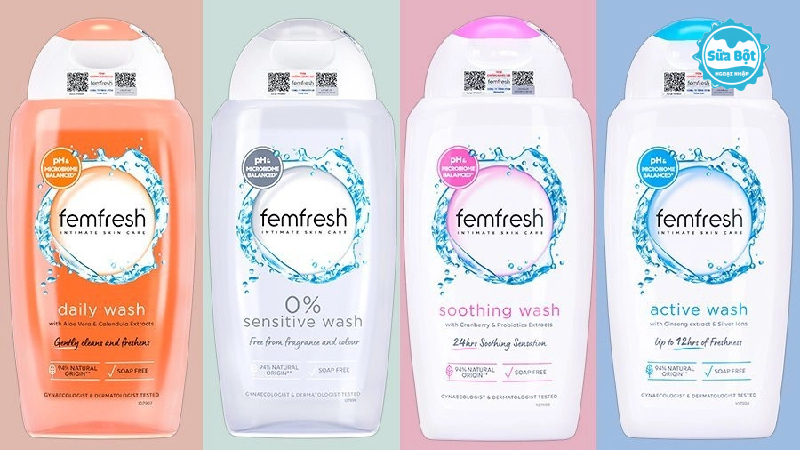 Dung dịch vệ sinh Femfresh của Anh 250ml