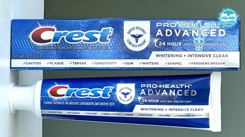 Kem đánh răng Crest Pro Health Advanced Whitening của Mỹ