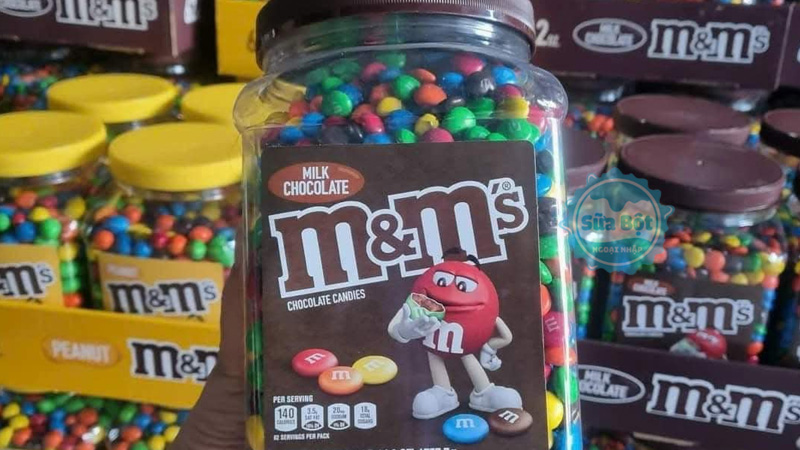 Kẹo socola M&M's mua chính hãng ở Sữa Bột Ngoại Nhập