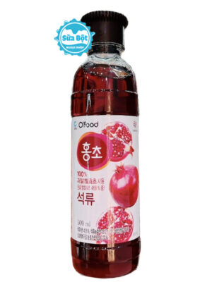 Nước giấm lựu hữu cơ Daesang của Hàn Quốc chai 500ml