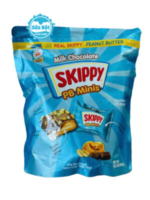 Socola bơ đậu phộng Skippy PB Minis Milk Chocolate của Mỹ 516g