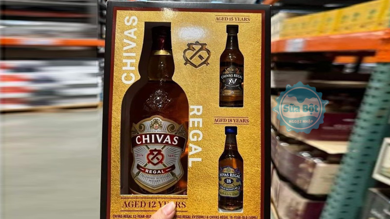 Set rượu Chivas với những hương vị rượu riêng đầy tinh tế