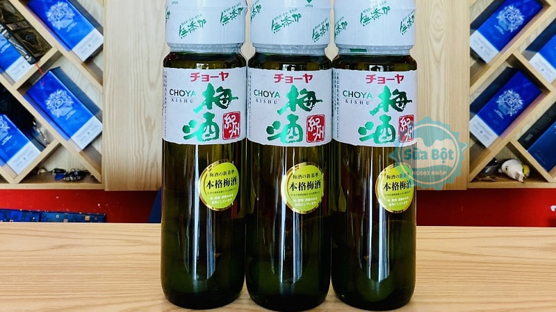 Rượu mơ Choya Umeshu Kishu xanh cho hương vị thanh mát thích hợp cho cả nam và nữ