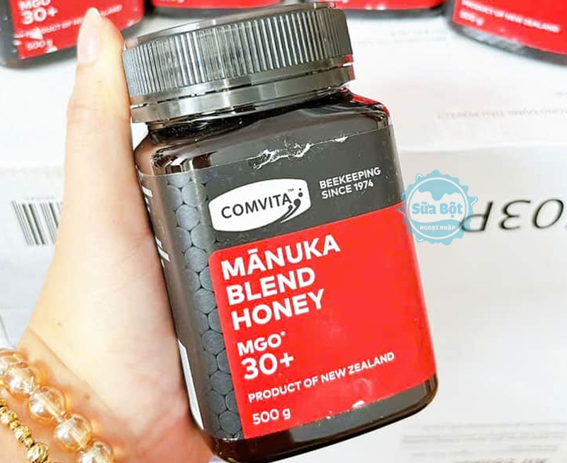 Mật ong Comvita Manuka Blend Honey MGO 30+ giúp tăng đề kháng, hỗ trợ tiêu hóa